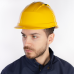 Каска защитная из полипропилена с вентиляцией QUARTZ UP IV цвет Желтый