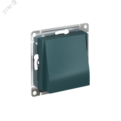 Вывод кабеля ATLASDESIGN механизм изумруд