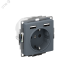 РОЗЕТКА ATLASDESIGN 16А c 2 USB A+A, 5В/2,4А, 2х5В/1,2А, механизм, ГРИФИЛЬ