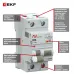Выключатель автоматический дифференциального тока DVA-10 1P+N 16А (D) 30мА (AC) 10кА AVERES