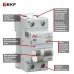 Дифференциальный автомат DVA-6 1P+N 10А (C) 100мА (AC) 6кА EKF AVERES