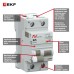 Дифференциальный автомат DVA-6 1P+N 25А (B) 30мА (AC) 6кА EKF AVERES
