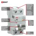 Дифференциальный автомат DVA-6 1P+N 40А (C) 30мА (AC) 6кА EKF AVERES