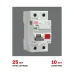 Устройство защитного отключения DV 2P 25А/100мА (AC) EKF AVERES