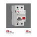 Устройство защитного отключения DV 2P 25А/ 30мА (AC) EKF AVERES