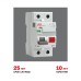 Устройство защитного отключения DV 2P 63А/100мА (AC) EKF AVERES