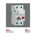 Устройство защитного отключения DV 2P 63А/100мА (S) EKF AVERES