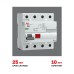 Устройство защитного отключения DV 4P 25А/100мА (AC) EKF AVERES