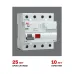 Устройство защитного отключения DV 4P 25А/ 30мА (AC) EKF AVERES