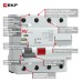 Устройство защитного отключения DV 4P 63А/ 30мА (AC) EKF AVERES