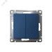 ATLASDESIGN 2-клавишный переключатель, перекрестный, 2 x сх. 7, 10АХ, механизм, АКВАМАРИН