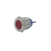 Индикаторная лампа GQ22T-D/L/R/24V/S, красная, металл. корпус, светодиодная матрица d=22мм, 24В AC/DC (ЭТ)