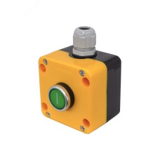 "Пост управления ПКУ-22-1021-65У1, 1 зелёный цилиндр ""I"" (НО), IP65  (ЭТ)"