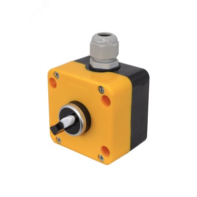 Пост управления ПКУ-22-1341-65У1, 1 переключатель на 2 положения с фиксацией (НО), IP65  (ЭТ)