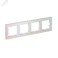 Рамка четырехпостовая ATLASDESIGN универсальная жемчуг