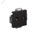 ATLASDESIGN РОЗЕТКА двойная HDMI+RJ45, кат.5Е, механизм, КАРБОН
