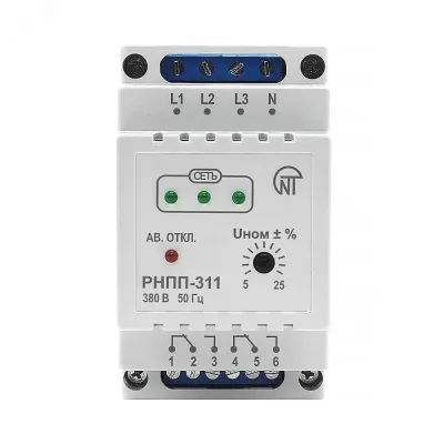 Реле напряжения трехфазное РНПП-311.1