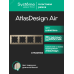 ATLASDESIGN AIR 4-постовая РАМКА, ШАМПАНЬ/дымчатый белый