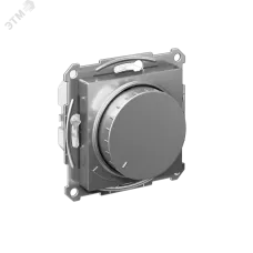 ATLASDESIGN СВЕТОРЕГУЛЯТОР (диммер) повор-нажим, LED, RC, 400Вт, мех., СТАЛЬ