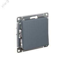 ATLASDESIGN 1-клавишный ВЫКЛЮЧАТЕЛЬ 2-полюсный, 10А, мех., ГРИФЕЛЬ