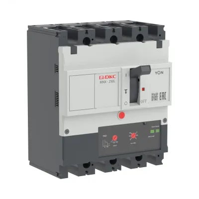 Выключатель автоматический YON pro MNX250L 4P 250 A 70 kA при AC415V расцепитель TMD