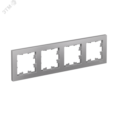 Рамка четырехпостовая ATLASDESIGN универсальная алюминий