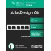 ATLASDESIGN AIR 5-постовая РАМКА, БЕЛЫЙ/дымчатый черный