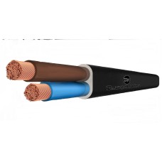 Шнур ШВВП 2х0.75 черный до 380В 100м ТРТС