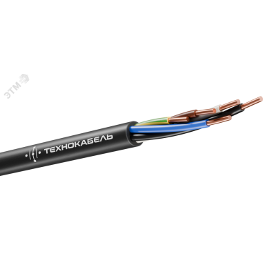Кабель силовой ППГнг(A)-HF 5х1,5ок(N,PE)-0,66 ТРТС