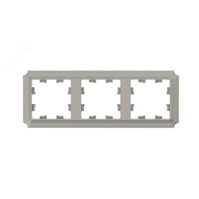 ATLASDESIGN ANTIQUE 3-постовая рамка, универсальная, ШАМПАНЬ