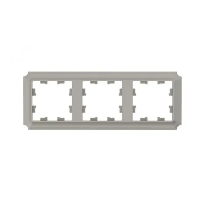 ATLASDESIGN ANTIQUE 3-постовая рамка, универсальная, ШАМПАНЬ