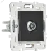 SKANDY Розетка TV оконечная SK-A12Bl черный IEK