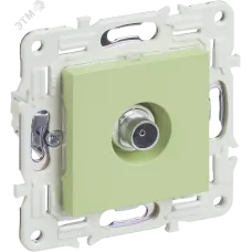 SKANDY Розетка TV оконечная SK-A12G мятный IEK