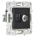 SKANDY Розетка двойная TV+RJ45 кат.5E SK-A14Bl черный IEK