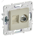 SKANDY Розетка двойная TV+RJ45 кат.6E SK-A15B бежевый IEK