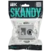 SKANDY Розетка двойная TV+RJ45 кат.5E SK-A14S серебряный IEK