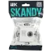 SKANDY Розетка двойная TV+RJ45 кат.6E SK-A15W арктический белый IEK