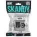SKANDY Розетка двойная TV+RJ45 кат.6E SK-A15N никель IEK