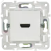 SKANDY Розетка HDMI SK-H01W арктический белый IEK