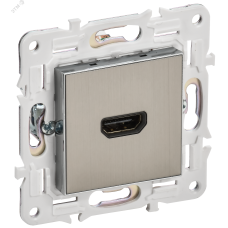 SKANDY Розетка HDMI SK-H01N никель IEK
