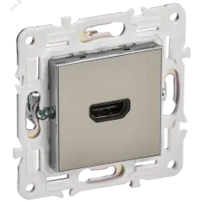 SKANDY Розетка HDMI SK-H01N никель IEK