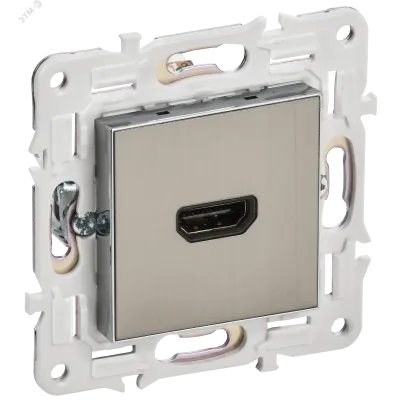 SKANDY Розетка HDMI SK-H01N никель IEK
