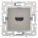 SKANDY Розетка HDMI SK-H01N никель IEK
