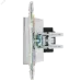 SKANDY Розетка HDMI SK-H01N никель IEK