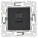 SKANDY Розетка компьютерная RJ45 кат.5E SK-K01Bl черный IEK