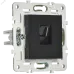 SKANDY Розетка компьютерная RJ45 кат.5E SK-K01Bl черный IEK