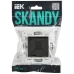 SKANDY Розетка компьютерная RJ45 кат.5E SK-K01Bl черный IEK