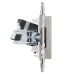 SKANDY Розетка компьютерная RJ45 кат.5E SK-K01Sh шампань IEK
