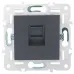 SKANDY Розетка компьютерная RJ45 кат.5E SK-K01T титан IEK