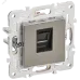 SKANDY Розетка компьютерная RJ45 кат.5E SK-K01N никель IEK